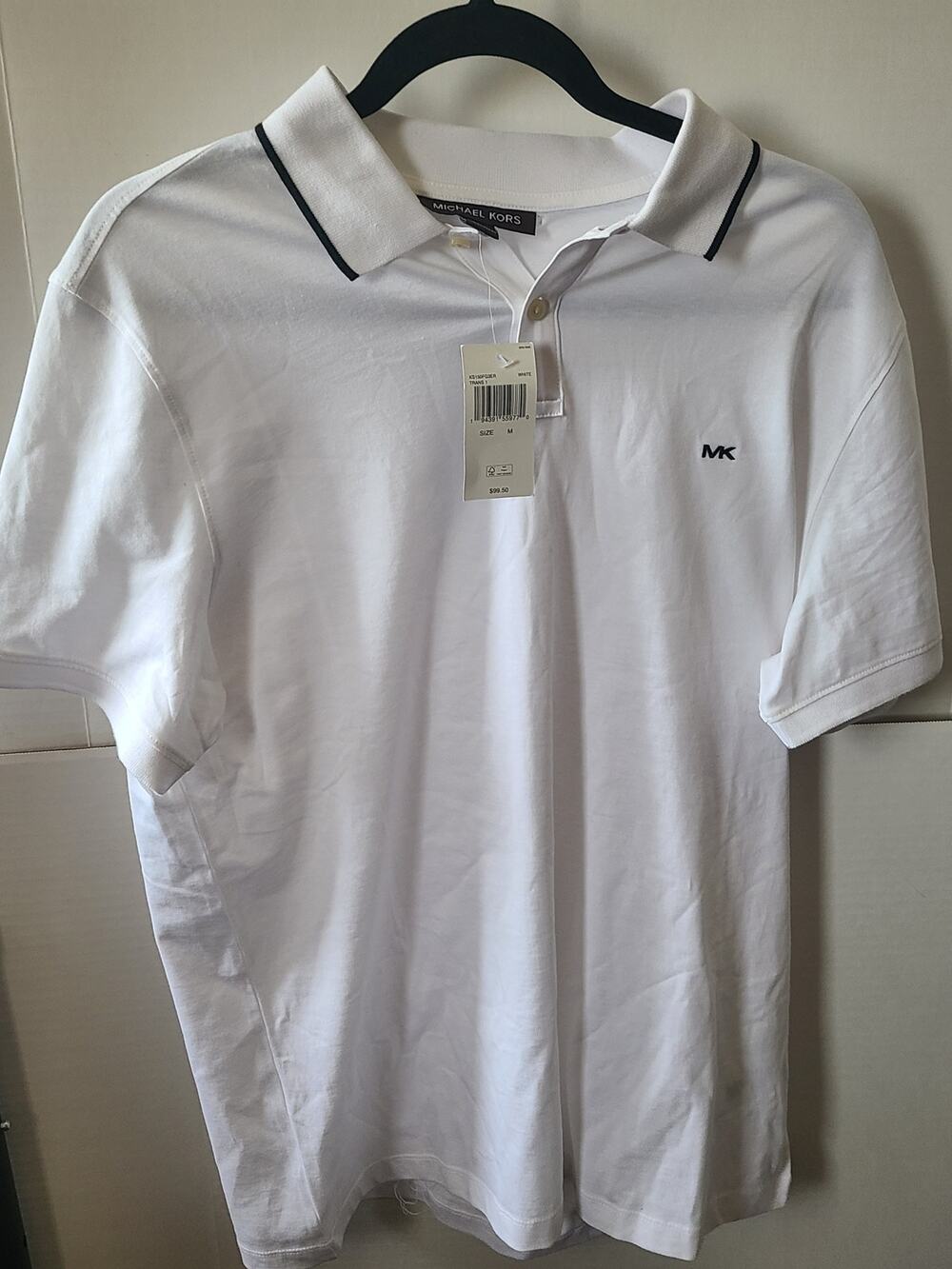 Michael Kors Men's Polo Shirt – White – New with Tags (NWT)